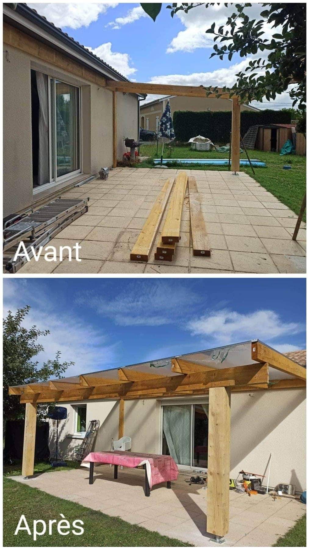 Artisan pour création et pose de pergolas sur mesure à Bordeaux